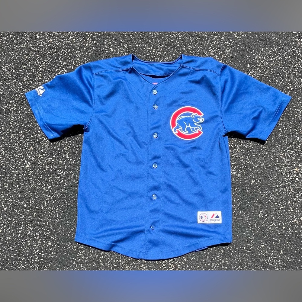 Chicago Cubs | Derrek Lee | 2005 | Blue |Majestic | Stitched Jersey | Size S